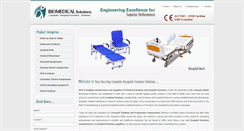 Desktop Screenshot of biomedicalsolution.com